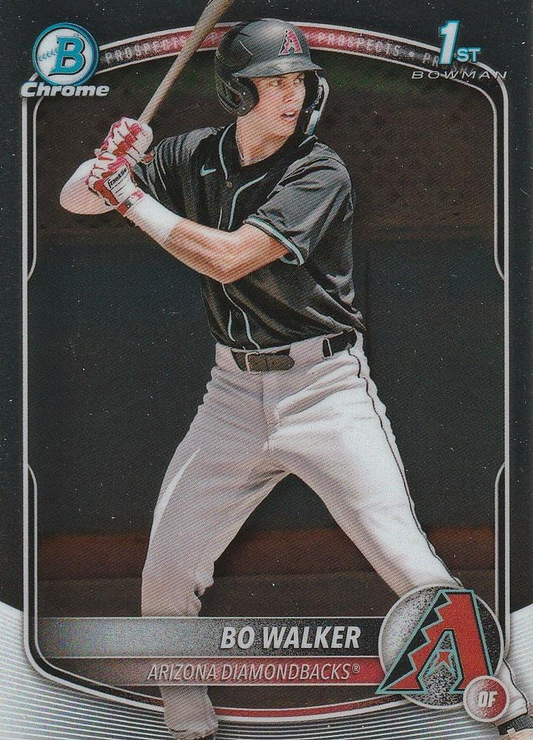2025 Topps Bowman Chrome Prospect Bo Walker 1st #BCP-92 Arizona Diamondbacks