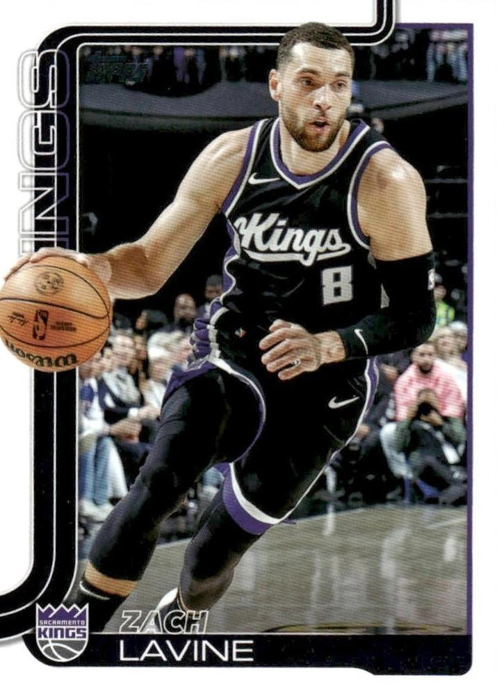 2025 Topps NBA Zach LaVine #163 Sacramento Kings