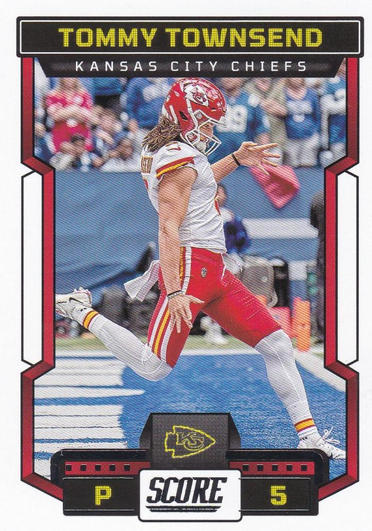 2023 Panini Score Football Tommy Townsend Kansas City Chiefs #128