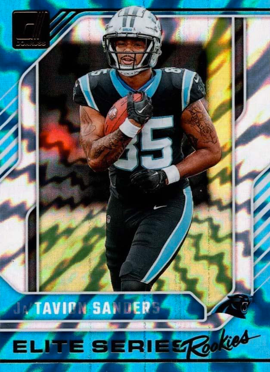 2024 Panini Donruss The Elite Series Rookies Ja'Tavion Sanders #6 Carolina Panthers