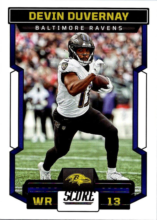 2023 Panini Score Football Devin Duvernay Baltimore Ravens #191