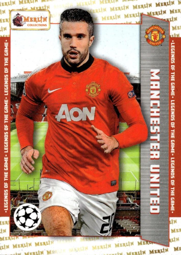 2023 Topps Merlin Heritage UCC Robin van Persie #122 Manchester United