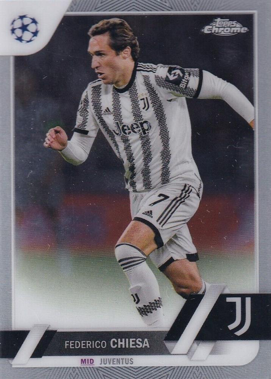 2022 Topps Chrome UCC Federico Chiesa #83 Juventus