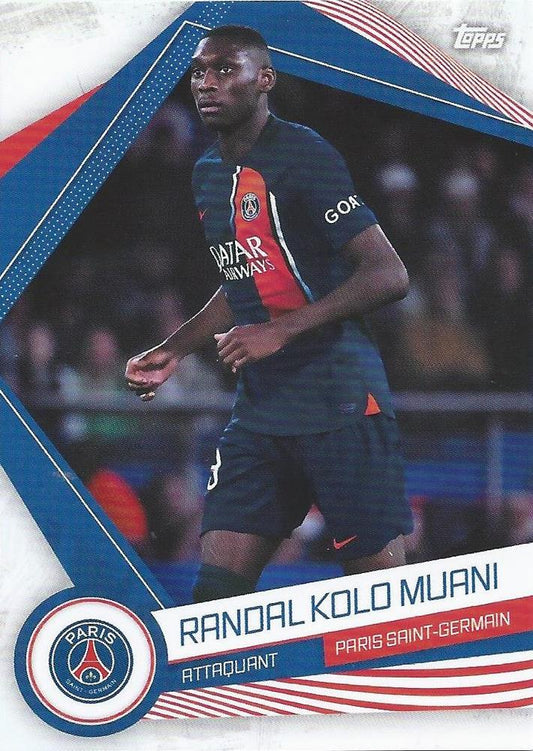 2023 Topps PSG Fan Set Randal Kolo Muani #PSG-14 Paris Saint-Germain