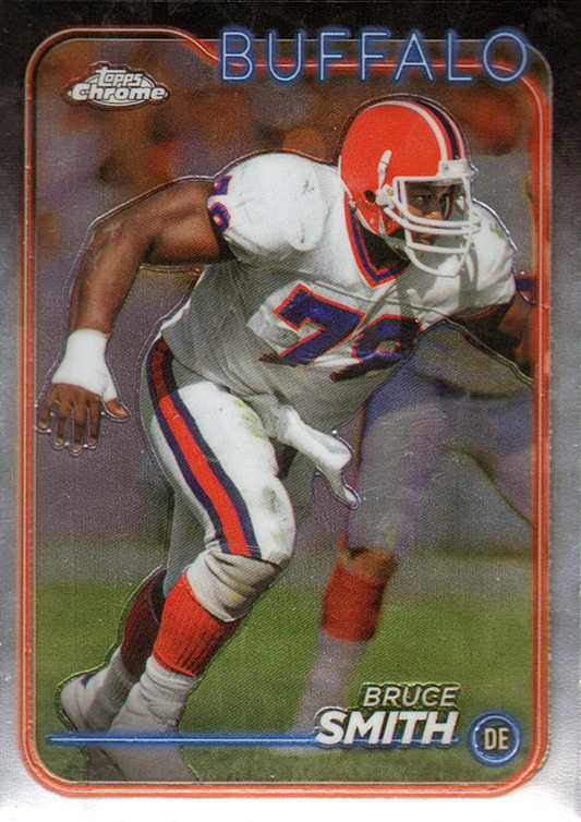 2024 Topps Chrome Football Bruce Smith #8 Buffalo Bills