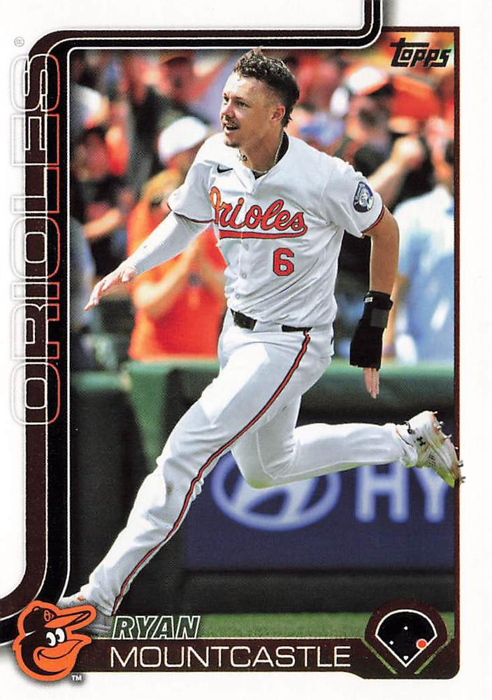 2025 Topps Series 1 Ryan Mountcastle Baltimore Orioles #107