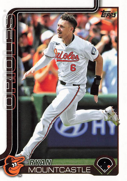 2025 Topps Series 1 Ryan Mountcastle Baltimore Orioles #107