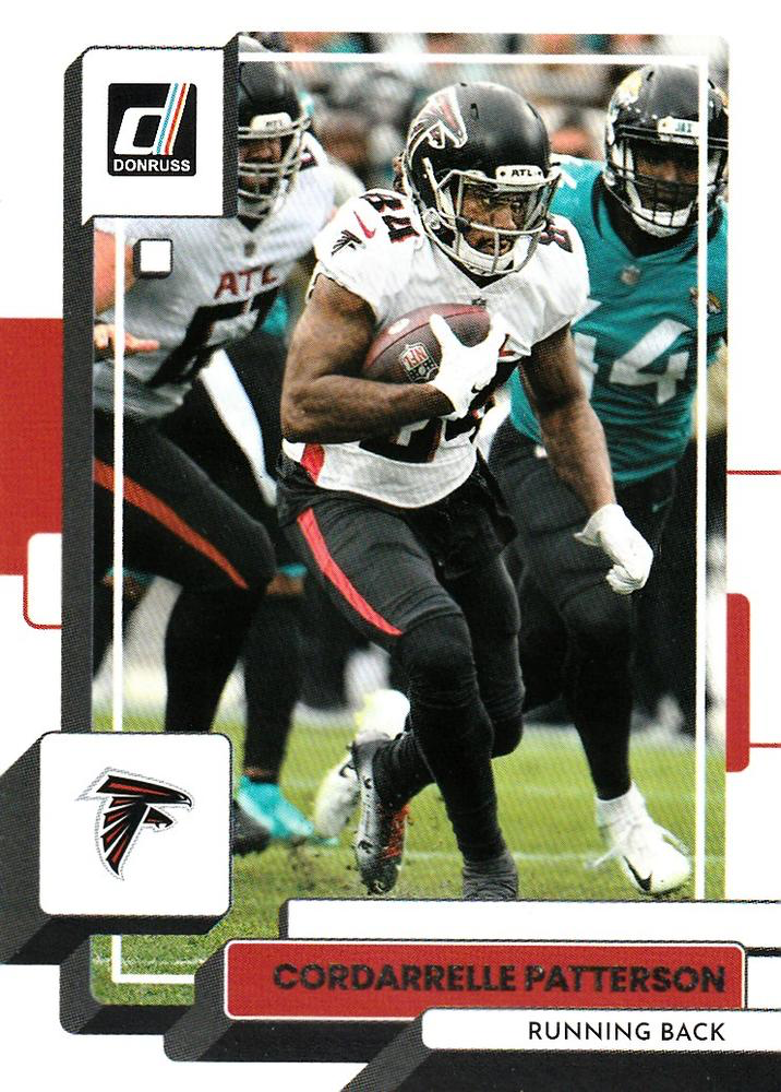 2022 Panini Donruss Cordarrelle Patterson #229 Atlanta Falcons