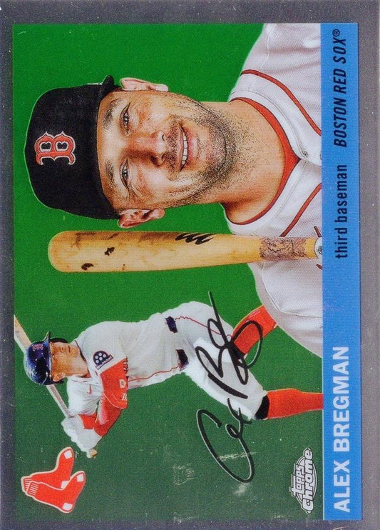 2025 Topps Chrome Platinum Alex Bregman #196 Boston Red Sox