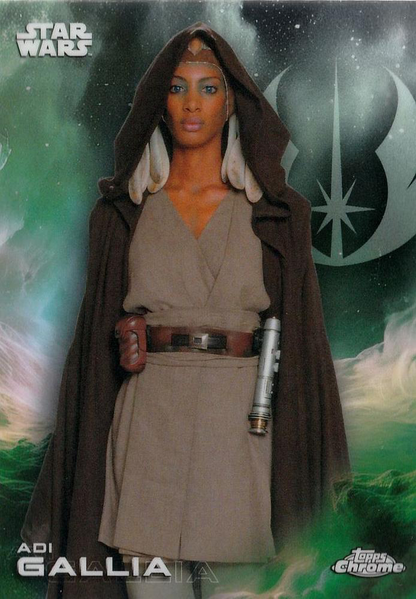 2025 Topps Chrome Star Wars Adi Gallia #102 Star Wars
