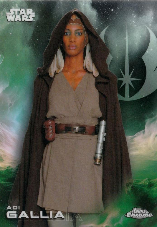 2025 Topps Chrome Star Wars Adi Gallia #102 Star Wars