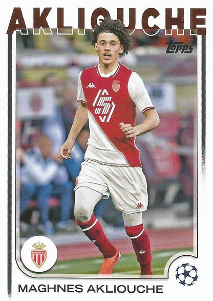 2024 Topps UCC Maghnes Akliouche #64 AS Monaco
