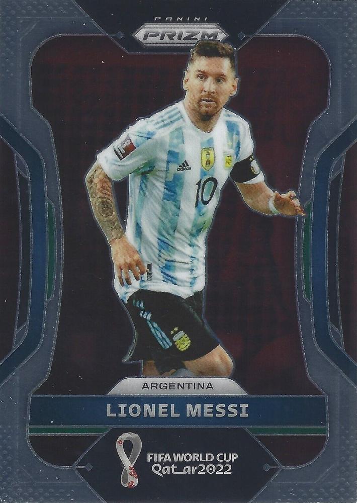 2022 Panini Prizm World Cup Lionel Messi #7 Argentine
