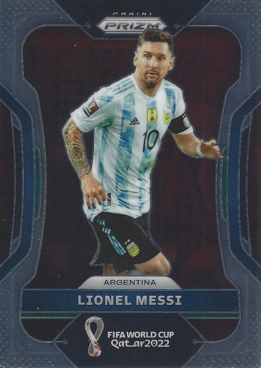 2022 Panini Prizm World Cup Lionel Messi #7 Argentine