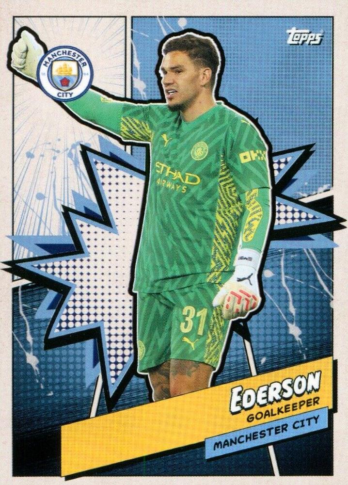 2023 Topps Manchester City Fan Set Heroes Ederson #MANH-1