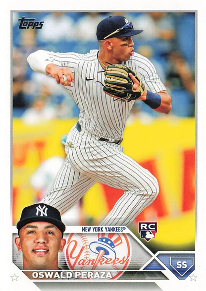 2023 Topps Series 1 Oswald Peraza RC New York Yankees #94