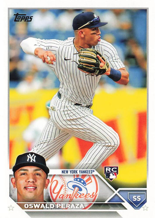 2023 Topps Series 1 Oswald Peraza RC New York Yankees #94