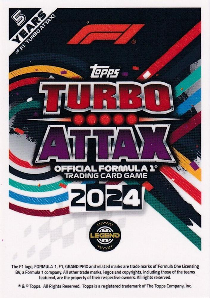 2024 Topps Turbo Attax F1 Nigel Mansell F1G FOIL #329