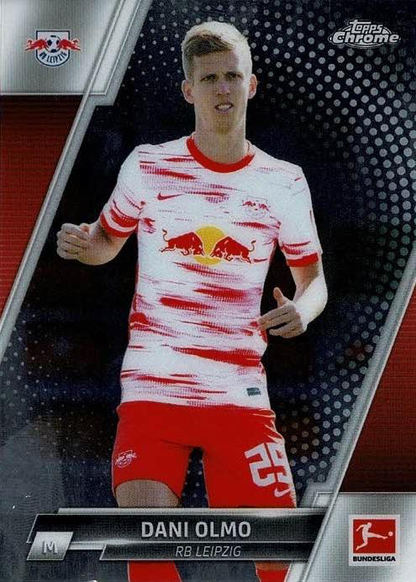 2021 Topps Chrome Bundesliga Dani Olmo #60 RB Leipzig