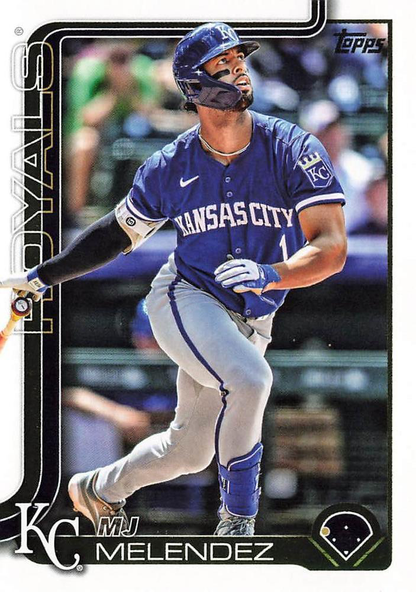 2025 Topps Series 2 MJ Melendez Kansas City Royals #536