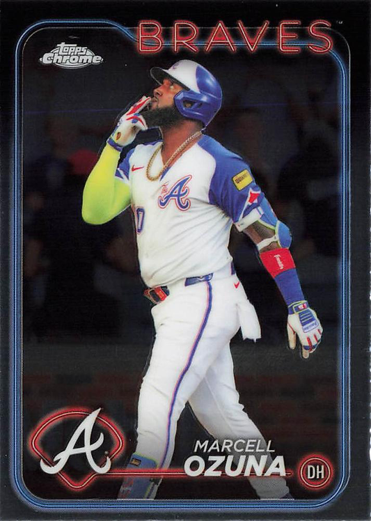 2024 Topps Chrome Update Marcell Ozuna Atlanta Braves #USC93
