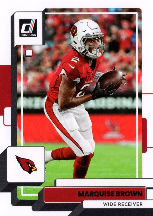 2022 Panini Donruss Marquise Brown #187 Arizona Cardinals