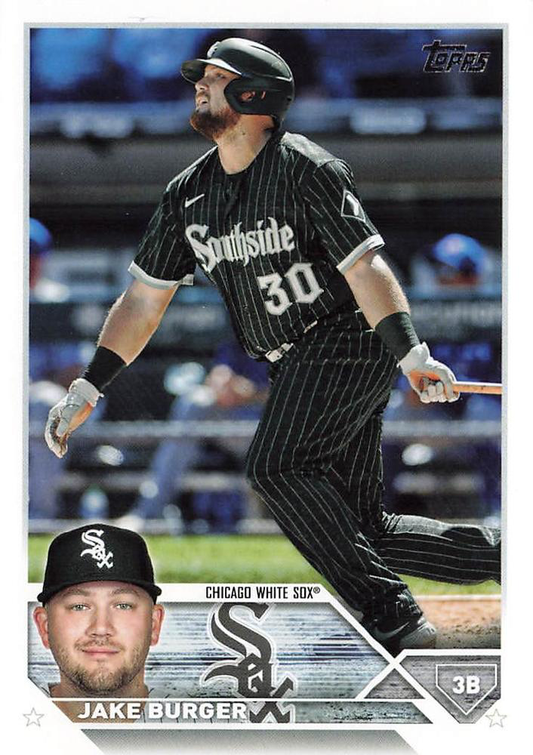 2023 Topps Series 2 Jake Burger Chicago White Sox #528