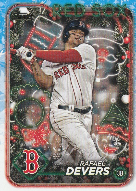 2024 Topps Holiday Rafael Devers Boston Red Sox #H151