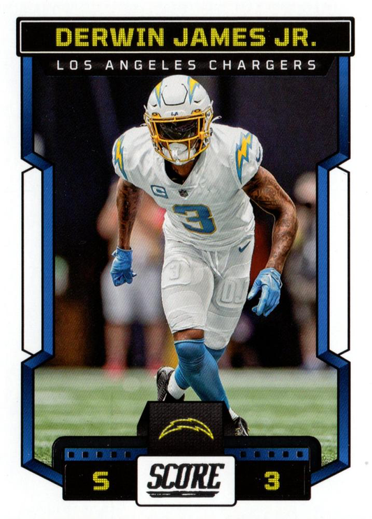 2023 Panini Score Football Derwin James Jr. Los Angeles Chargers #150