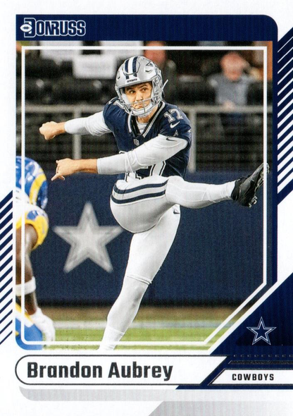 2024 Panini Donruss Brandon Aubrey Dallas Cowboys #268