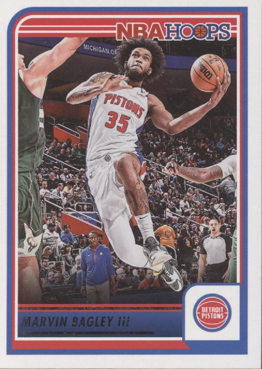 2023 Panini Hoops Marvin Bagley III #105 Detroit Pistons
