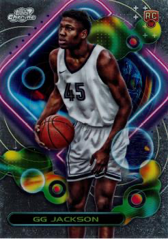 2023 Topps Chrome Cosmic GG Jackson RC #190 Memphis Grizzlies