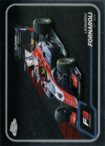2024 Topps Chrome Formula 1 Leonardo Fornaroli F3C #118 Trident