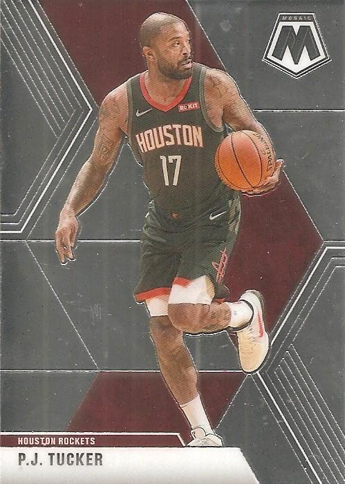2019 Panini Mosaic P.J. Tucker #124 Houston Rockets