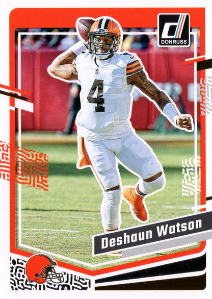 2023 Panini Donruss Deshaun Watson #65 Cleveland Browns