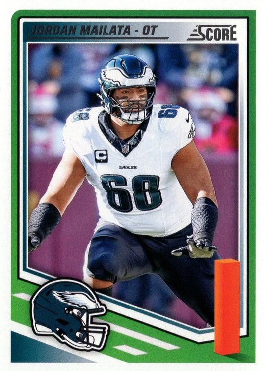 2025 Panini Score Jordan Mailata #129 Philadelphia Eagles