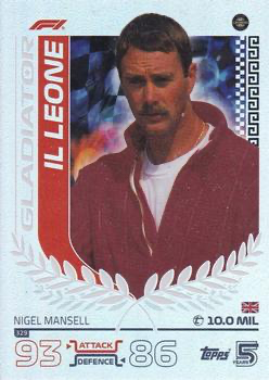 2024 Topps Turbo Attax F1 Nigel Mansell F1G FOIL #329
