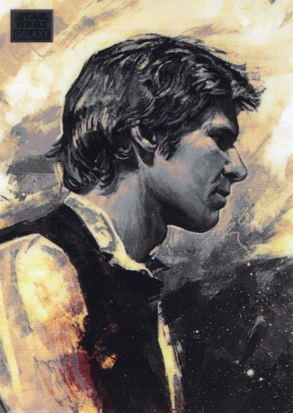 2024 Topps Chrome Star Wars Galaxy Han Solo #84