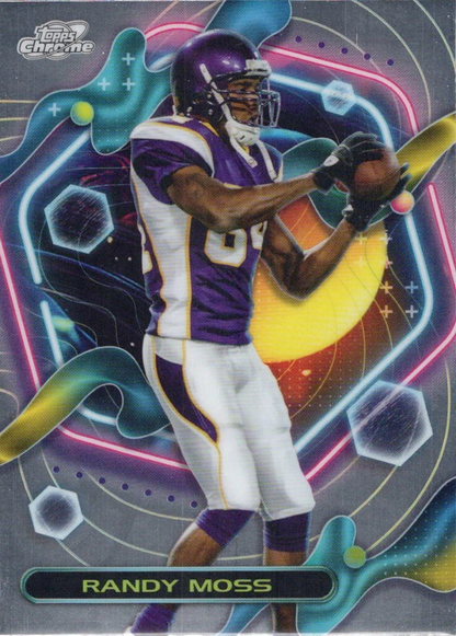 2023 Topps Composite Football Randy Moss Cosmic Chrome #280 Minnesota Vikings