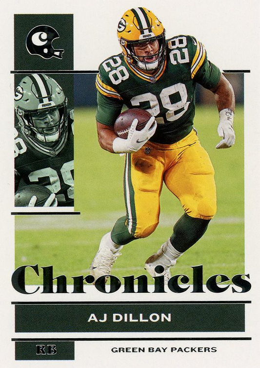 2021 Panini Chronicles AJ Dillon #39 Green Bay Packers