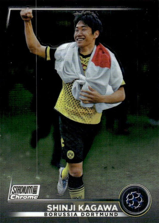 2022 Topps Stadium Club Chrome UCC Shinji Kagawa #78 Borussia Dortmund