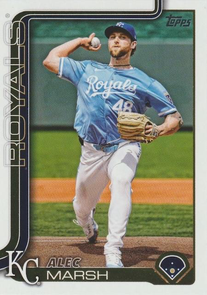 2025 Topps Series 2 Alec Marsh Kansas City Royals #607