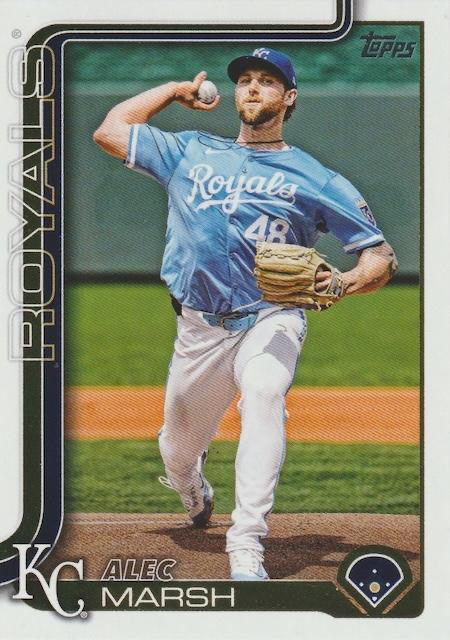 2025 Topps Series 2 Alec Marsh Kansas City Royals #607