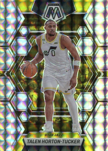 2022 Panini Mosaic Prizm Mosaic Talen Horton-Tucker #74 Utah Jazz