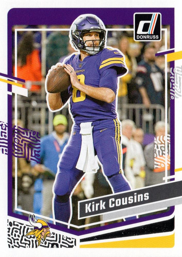 2023 Panini Donruss Kirk Cousins #197 Minnesota Vikings