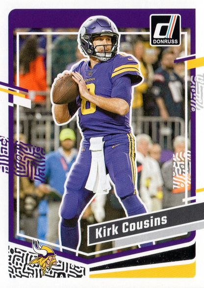 2023 Panini Donruss Kirk Cousins #197 Minnesota Vikings
