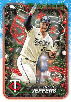 2024 Topps Holiday Ryan Jeffers Minnesota Twins #H34