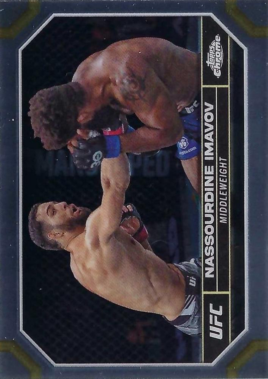2024 Topps Chrome UFC Nassourdine Imavov #145