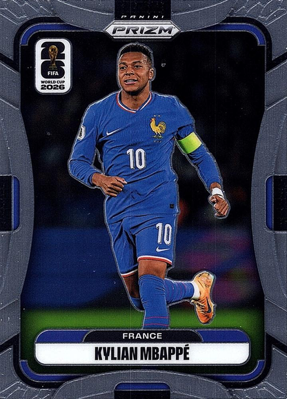 2026 Panini Prizm World Cup Kylian Mbappe #40 France