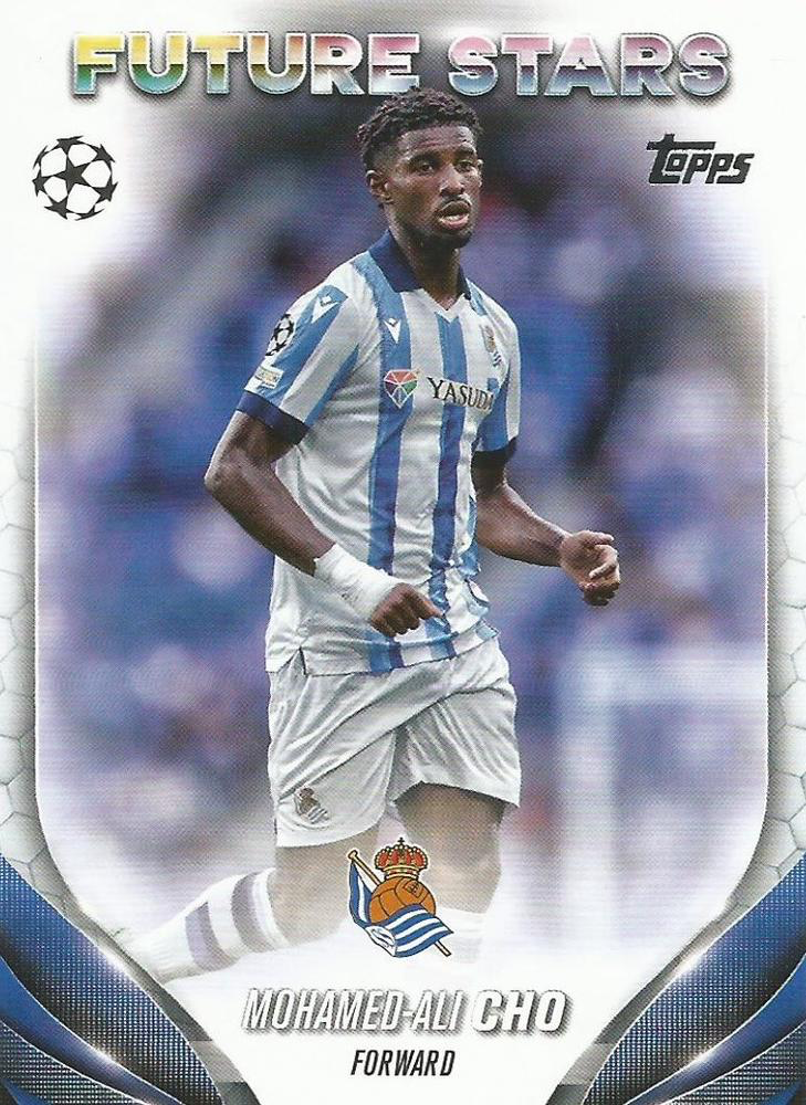 2023 Topps UCC Mohamed-Ali Cho Future Stars #155 Real Sociedad